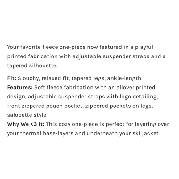 Free People FP Movement Hit The Slopes Printed Salopette Houndstooth Size XS - Picture 9 of 10